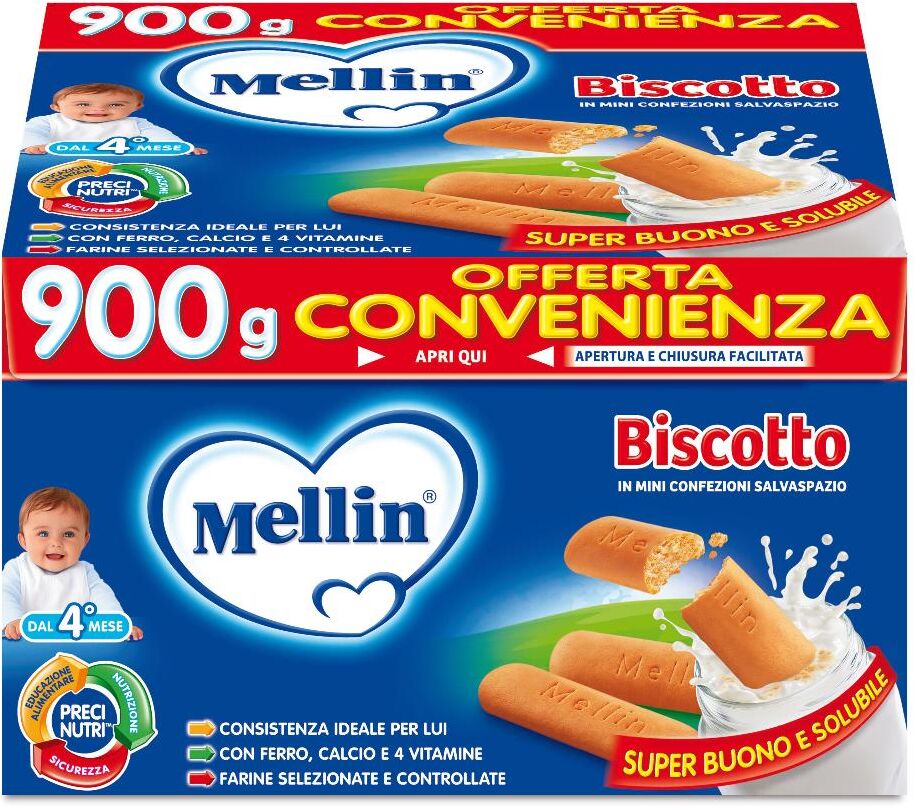 DANONE NUTRICIA SpA SOC.BEN. MELLIN BISCOTTO 900G