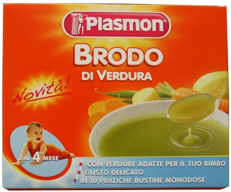 PLASMON (HEINZ ITALIA SpA) PLASMON Brodo Liquido 4x125ml