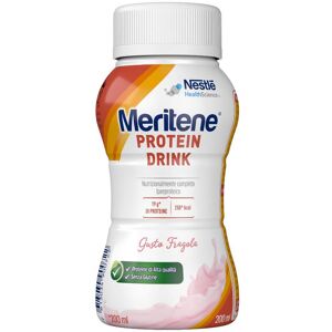 NESTLE HEALTH MERITENE PROTEIN DRINK FRAGOLA