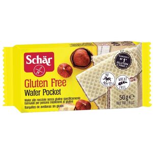 DR.SCHAR SpA Schar Biscotti Wafer Pocket Nocciole Senza Glutine 50 g