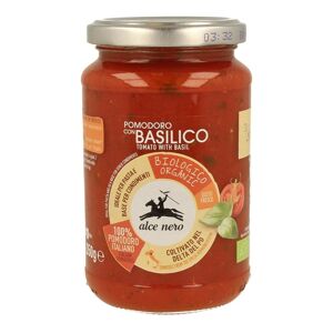 ALCE NERO POMODORO C/BASILICO BIO350G ALCE