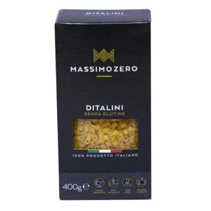 MASSIMO ZERO Srl Massimo Zero Alimenti senza Glutine Ditalini Pasta Secca 400 g