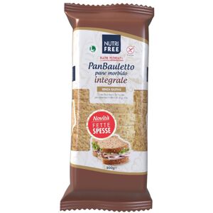 NT FOOD SpA Nutrifree Panbauletto Integrale Senza Glutine per Celiaci 300g