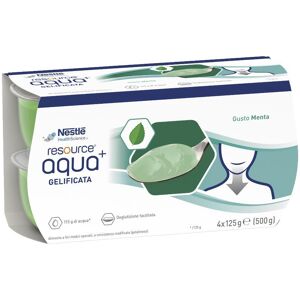 NESTLE  IT.SpA(HEALTHCARE NU.) RESOURCE AquaGel Menta 4x125g