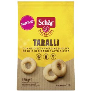 DR.SCHAR SpA Schar Taralli Croccanti snack senza glutine con olio extravergine di oliva 120 g