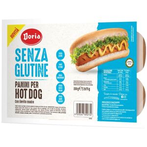 ALPIPAN Srl DORIA Panini Hot Dog 2X75G