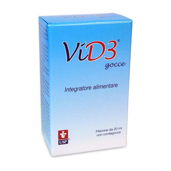 union of pharmaceut sciences usp supplementi per la salute vid3 integratore alimentare vitamina d gocce 20 ml