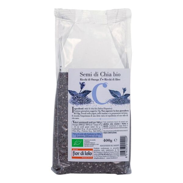 biotobio srl semi di chia bio 400g