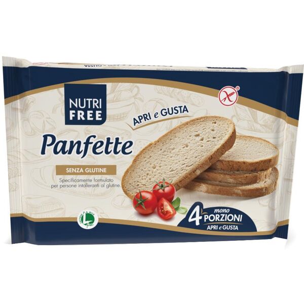 nt food spa nutrifree panfette nuova ricetta morbida pane senza glutine 300g (4x75g)​