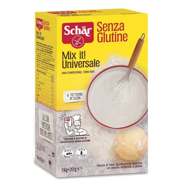 dr.schar spa schar - mix it farina universale senza glutine confezione 1020 gr