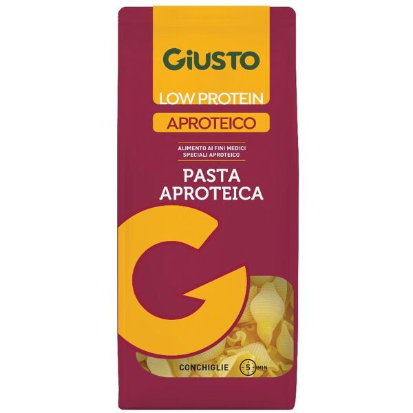 farmafood srl pasta aproteica conchiglie giusto 250g