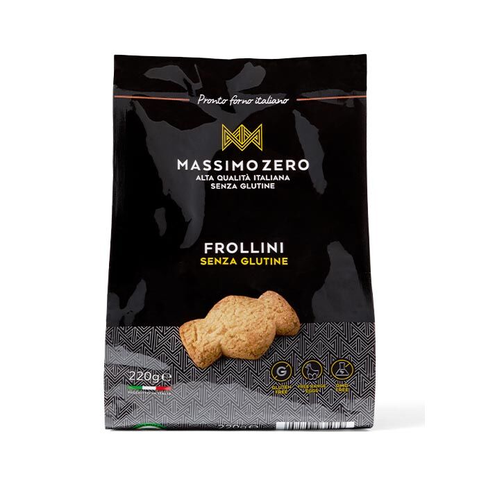 massimo zero srl massimo zero alimenti senza glutine prodotti da forno frollini 220 g