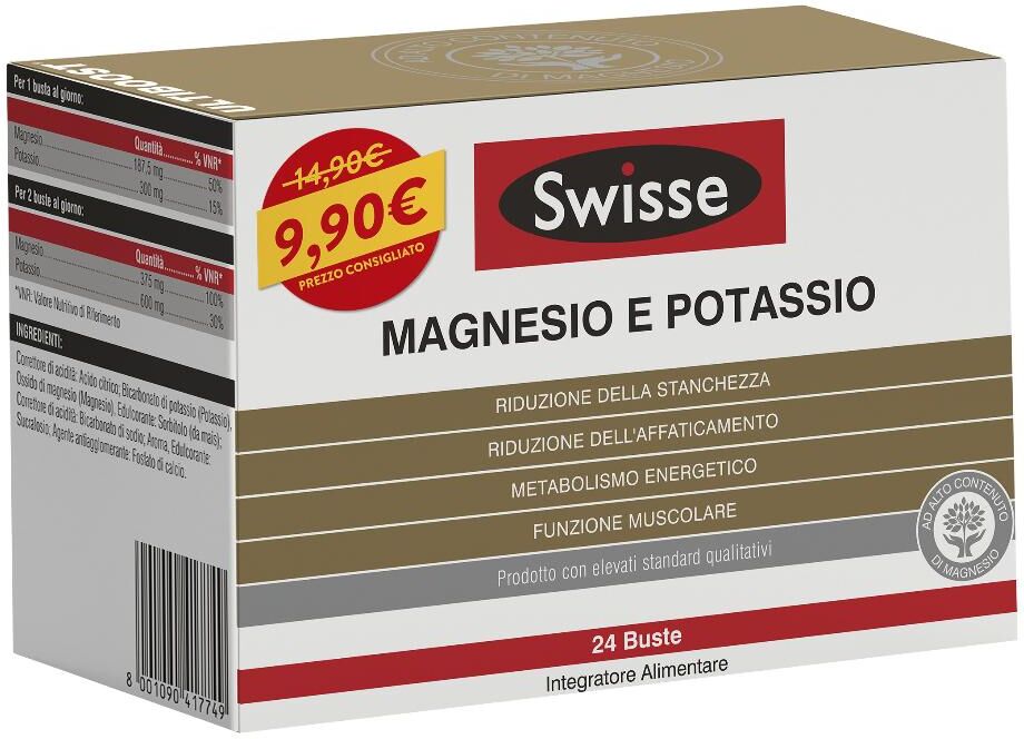 health and happiness (h&h) it. swisse magnesio e potassio 24 bustine