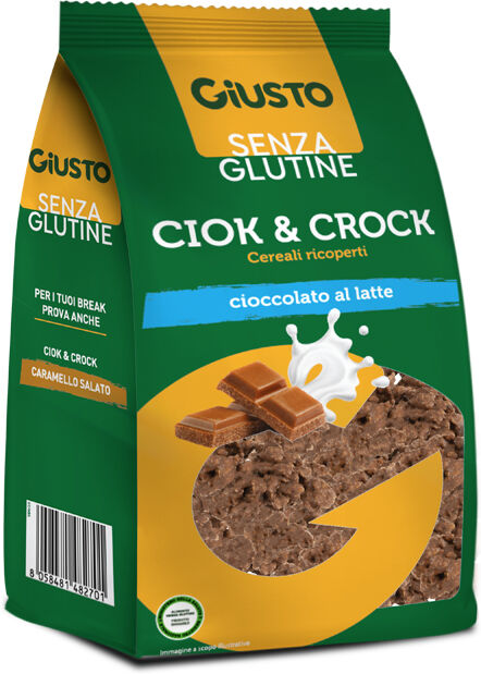 FARMAFOOD Srl GIUSTO S/G Ciok&Crock Latte125