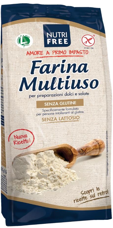 NT FOOD SpA Nutrifree Farina Multiuso Senza Glutine 1 kg