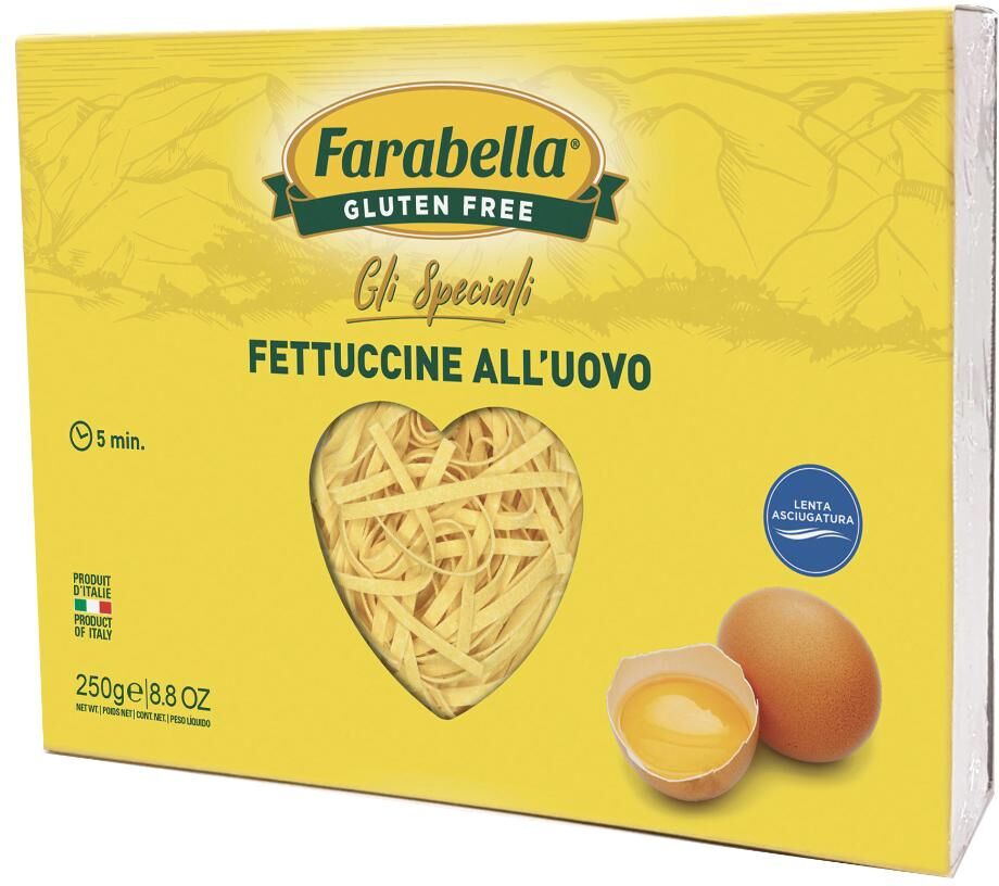 BIOALIMENTA Srl Pasta senza glutine Farabella fettuccine all'uovo 250 g