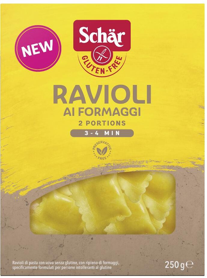 DR.SCHAR SpA SCHAR Ravioli Formaggio 250g