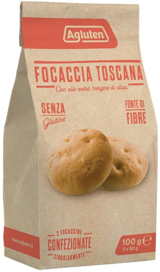 NOVE ALPI Srl Agluten focaccia toscana senza glutine 100 g