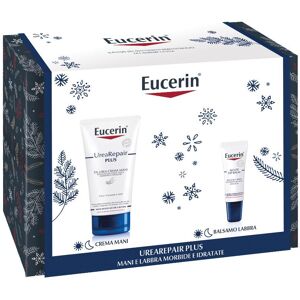 BEIERSDORF SpA Eucerin Cofanetto Urearepair Plus Crema Mani 75ml + Balsamo Labbra 10ml