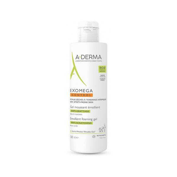 aderma (pierre fabre it.spa) exomega control gel 500ml