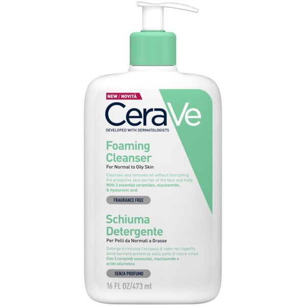 l'oreal cerave schiuma detergente viso 473ml