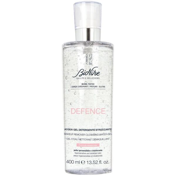 icim bionike defence detergenza viso acqua gel detergente struccante pelli sensibili 400 ml