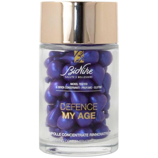 bionike defence my age trattamenti antirughe viso 60 ampolle rinnovatrici rigeneranti