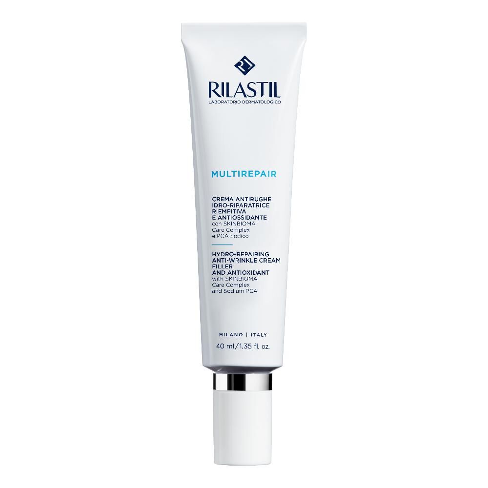 ist.ganassini spa rilastil multirepair crema viso antirughe idro riparatrice per pelle secca 40 ml