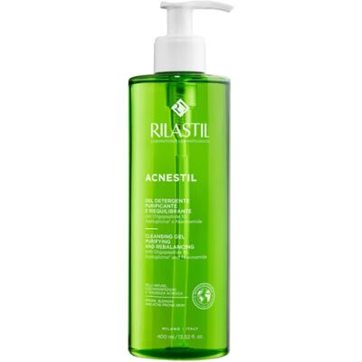 IST.GANASSINI SpA Rilastil Acnestil Gel Detergente: purificante, riequilibrante,pelle grassa, mista, impura, con imperfezioni e a tendenza acneica 500 Ml IST.GANASSINI SpA Rilastil Acnestil Gel Detergente: purificante, riequilibrante,pelle grassa, mista, impura, con imperfezioni e a tendenza acneica 500 Ml
