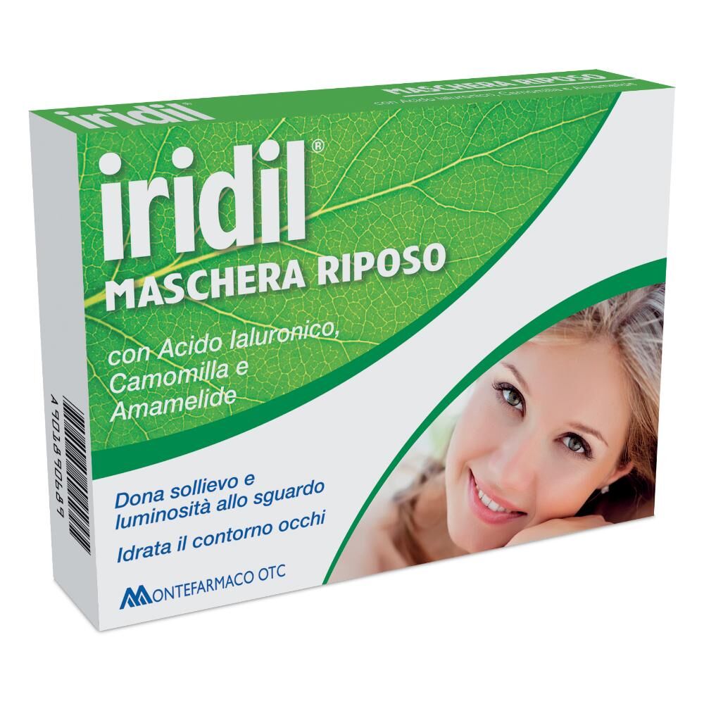 montefarmaco otc spa montefarmaco  oftalmica iridil® maschera riposo occhi segnati e stanchi