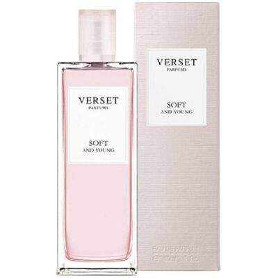 JAVYK VERSET Verset Soft and Young Profumo Donna 50 Millilitri – Fragranza Soft e Femminile per Ragazze Young e Donne Giovani JAVYK VERSET Verset Soft and Young Profumo Donna 50 Millilitri – Fragranza Soft e Femminile per Ragazze Young e Donne Giovani