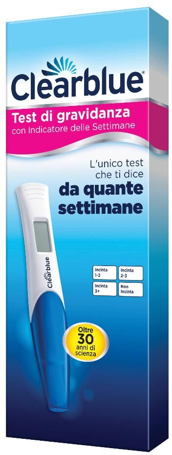 procter & gamble srl clearblue nascita e prevenzione test di gravidanza digitale precoce