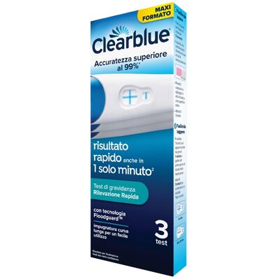 PROCTER & GAMBLE SRL Clearblue test gravidanza 3 pezzi PROCTER & GAMBLE SRL Clearblue test gravidanza 3 pezzi