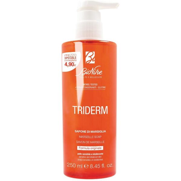 triderm sapone di marsiglia bionike 250ml