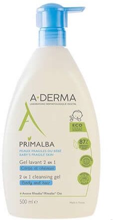 aderma (pierre fabre it.spa) a-derma cosmetica del benessere primalba gel detergente bambini 2 in 1 500 ml