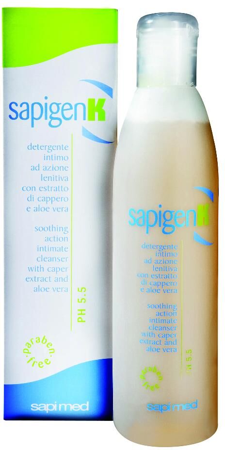 sapi med spa sapi med sapone liquido igiene intima sapigen k flacone da 250ml