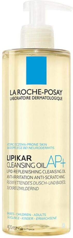 l'oreal la roche posay  benessere termale lipikar ap+ huile lavante olio detergente 400 ml