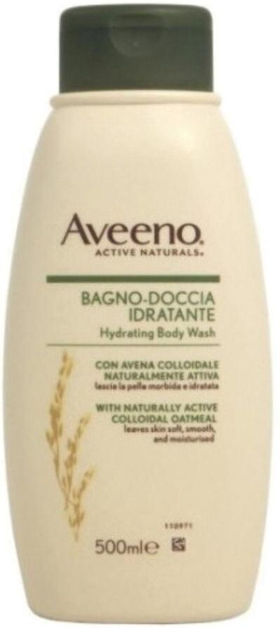 johnson & johnson aveeno lenitivo idratante bagno doccia idratante lenitivo delicato pelli sensibili 500 ml