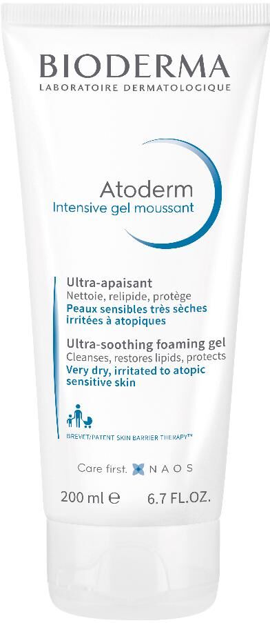 Bioderma Pelli Secche Atoderm Intensive Gel Moussant Detergente 200 ml