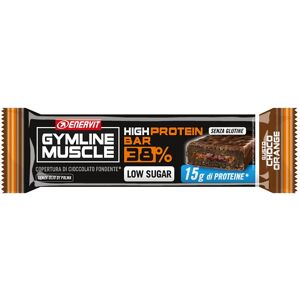 Enervit Protein Integrazione Sportiva Gymline High Protein 38 Bar 15 g Proteine Chocolate 60 g