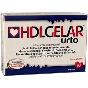 GELAR FARMA Srl HDLGELAR URTO 45 Cps