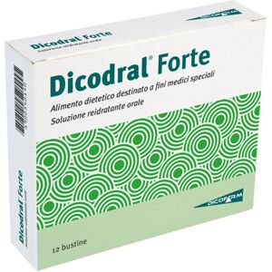 DICOFARM SpA Dicofarm Dicodral Forte Integratore Alimentare 12 Bustine