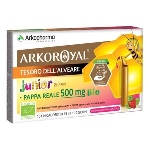 ARKOFARM Srl Pappa Reale Biologica 500 Mg 10 Unica Dose