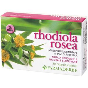 FARMADERBE NUTRA RHODIOLA ROSEA 30 CPS