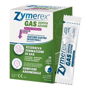 DIFAR DISTRIBUZIONE Srl Zymerex Gas Doppia Azione Trattamento Disturbi Gastrointestinali 20 bustine