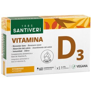 SANTIVERI VITAMINA D3 2000UI VEG 60CPR