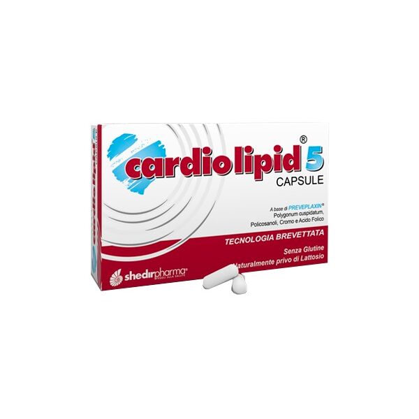 shedir pharma srl unipersonale cardiolipid 5 integratore controllo colesterolo 30 capsule