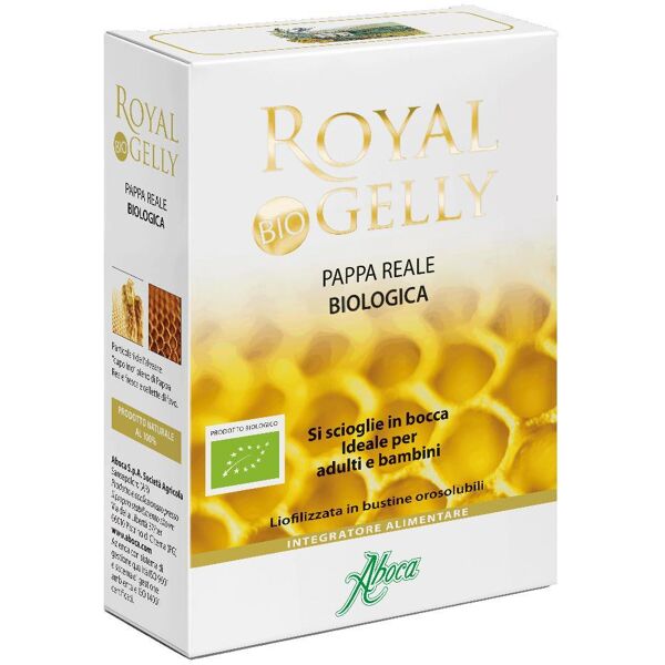 aboca royalgelly pappa reale  integratore alimentare 16 bustine