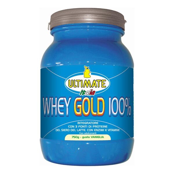 vita al top srl ultimate whey gold 100% polvere gusto vaniglia 750 g