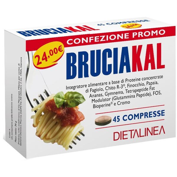 gdp srl-general dietet.pharma bruciakal 45 cpr dietalinea